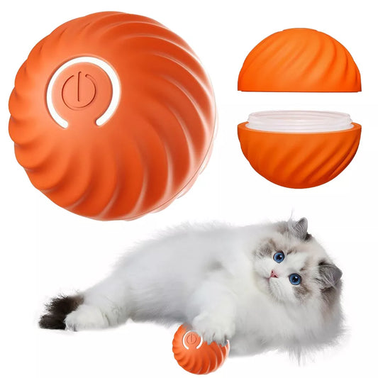 🐾 PounceBall® – der selbstrollende Spielball